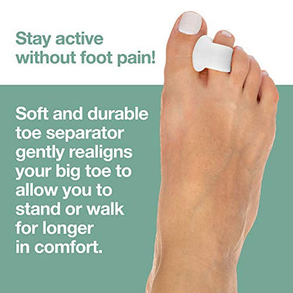 ZenToes Gel Toe Separators for Overlapping Toes, Bunions, Big Toe Alignm ZenToesUS supplements