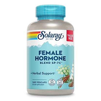 Solaray Female Hormone Blend SP-7C, Herbal Support Hormonal Balance for Women SOLARAYUS supplements