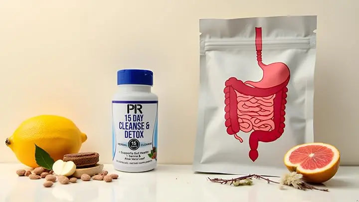 PRIMAL RESOURCE 15 Day Cleanse & Detox – Supports Digestive Health, Regularity & Gut Cleanse –Herbal with Probiotics PRIMAL RESOURCEnz supplements