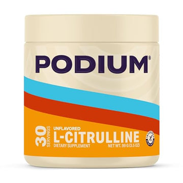 Podium Nutrition, Solos | L-Citrulline, 30 Servings, Unflavored, Boost Athletic Performance Podium NutritionAu supplements