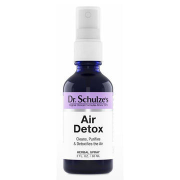 Dr. Schulze's Air Detox - Air Spray for Immune Support - Essential Oils - Uplifting, Calm Atmosphere - Fresh Home - Organic Herbal Formula - 4 oz Dr. Schulze'sAu supplements