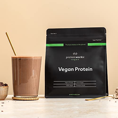 Protein Works - Vegan Protein Powder | Plant Based Protein Shake | Vegan Blend | Gluten Free | 66 Servings Protein WorksAu supplements