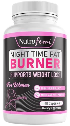 Nutrafemi Night time Fat Burner, Weight Loss Pills for Women – Thermogenic Fat Burner NutrafemiAu supplements