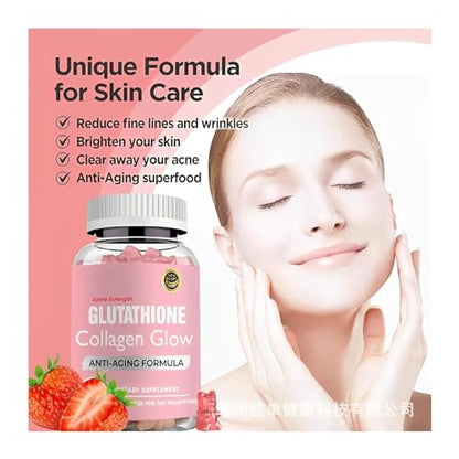 Glutathione Skin Care, Gummies Collagen,Glutathione Collagen Gummies, for Skin Care VULCCIUS supplements