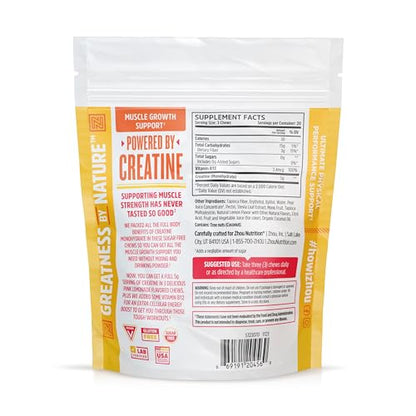 Zhou Nutrition Creatine Monohydrate Chewables 5g for Men & Women, Sugar Free Zhou NutritionUS supplements