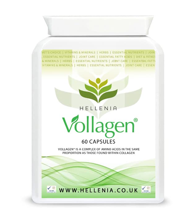 Hellenia Vollagen 500mg - 60 Capsules - Vegan Collagen HelleniaAu supplements