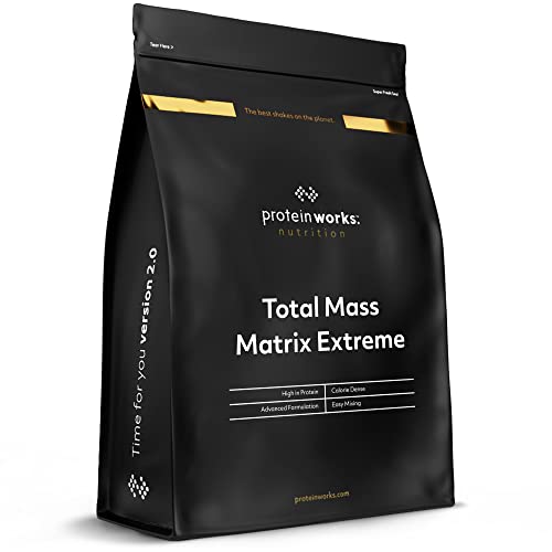 Protein Works - Total Mass Matrix Extreme Mass Gainer | High Calorie Protein Powder Protein WorksAu supplements