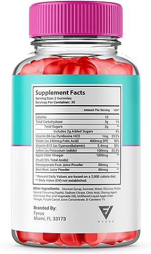 (3 Pack) Slimming Gummies It Works Slimming Gummies for Weight Loss with Apple Cider FyvusAu supplements