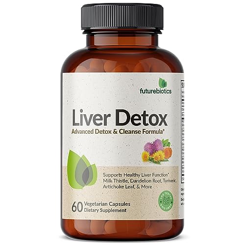 Futurebiotics Liver Detox Advanced Detox & Cleanse Formula Supports Healthy Liver Function FuturebioticsUS supplements