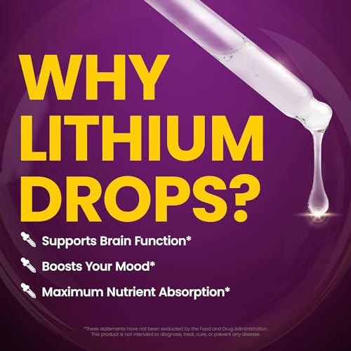 WellnessOne Liquid Lithium Supplements - Ionic Lithium Supplement Liquid WellnessOneUS supplements