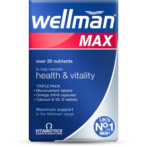 Vitabiotics Wellman Max - 84 Tablets/Capsules VitabioticsUS supplements