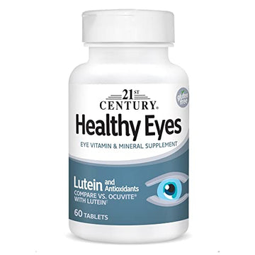 21st Century Healthy Eyes with Lutein Tablets, 60 Count, White (27452) 21st CenturyAu supplements