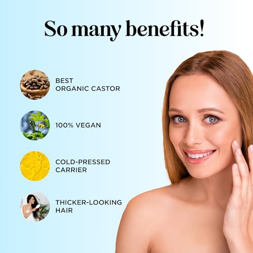 Hexane Free Organic Castor Oil - USDA Organic Castor Oil for Body Detox Hair Growth & Skin Care Maple HolisticsAu supplements