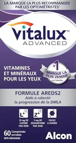 Vitalux Advanced Ocular Multivitamin 60 Count VitaluxAu supplements