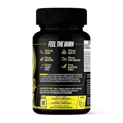 Iridium Labs Kimera Thermogenic Fat Burner - Weight Loss Supplement & Energy Booster Iridium LabsUS supplements