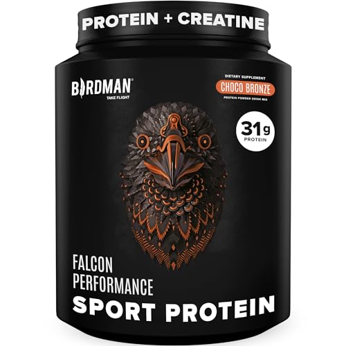 Birdman Falcon Performance Vegan Protein Powder, 31g Protein, 5g Creatine, 5g BCAA BIRDMANUS supplements