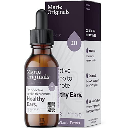 Organic Ear Oil for Earache Irritation, All Natural Eardrops for Infection Marie OriginalsUS supplements
