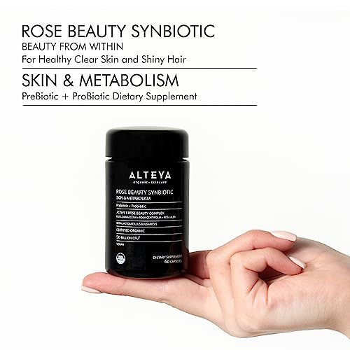Alteya Organics Beauty Prebiotics + Probiotics and Rose Extracts, Skin Beauty from Within Supplement Alteya OrganicsAu supplements