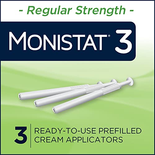 Monistat 3 Day Yeast Infection Treatment for Women, 3 Miconazole Pre-Filled Cream Applicators, 1 Pack MonistatAu supplements