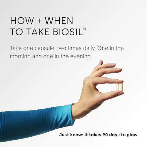 Biosil Collagen Generator - 60 Capsules - with Patented ch-OSA Complex - Generates & Protects BioSilAu supplements