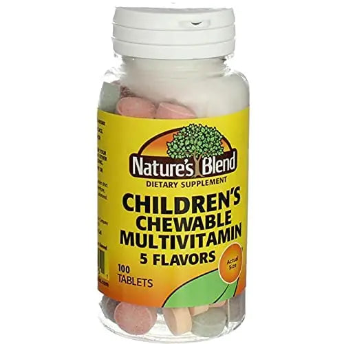 NAT B CHILDRENS CHEWABLE 100 Nature's BlendAu supplements