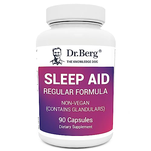 Dr. Berg Sleep Aid Regular Formula – Natural Support for Deep Sleeping Cycles Dr. Berg NutritionalsUS supplements