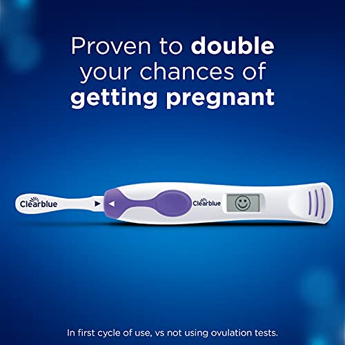 Clearblue Connected Ovulation Test System featuring Bluetooth connectivity and Advanced ClearblueUS supplements