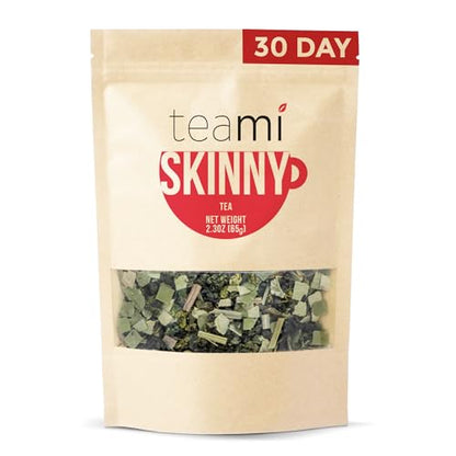 Teami Skinny Tea Supports Slimming and Colon Cleanse - Natural Detox Tea Helps TeamiUS supplements