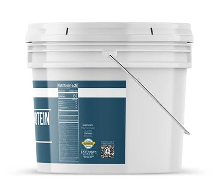 Earthborn Elements Whey Protein Isolate, 1 Gallon Bucket, Protein Powder, Unflavored Earthborn ElementsUS supplements