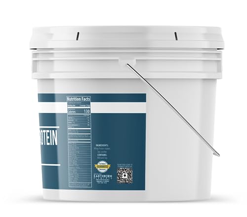 Earthborn Elements Whey Protein Isolate, 1 Gallon Bucket, Protein Powder, Unflavored Earthborn ElementsUS supplements