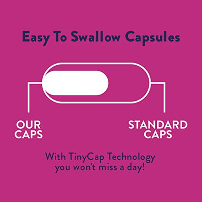 Probiotics for Women | Easy to Swallow Tiny Capsule | with Prebiotics, 60 Billion CFUs WayloUS supplements