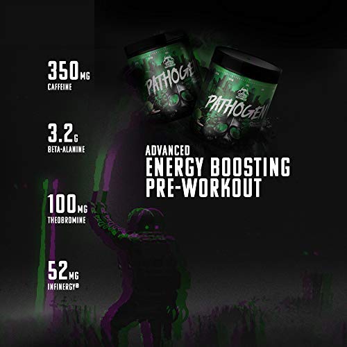 Outbreak Nutrition Pathogen Pre Workout with Beta-Alanine, Energy Boosting Muscle Outbreak NutritionUS supplements