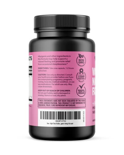 Night Time Fat Burner for Women | Weight Loss and Sleep Support Blend With Apigenin HAVASU NUTRITIONUS supplements