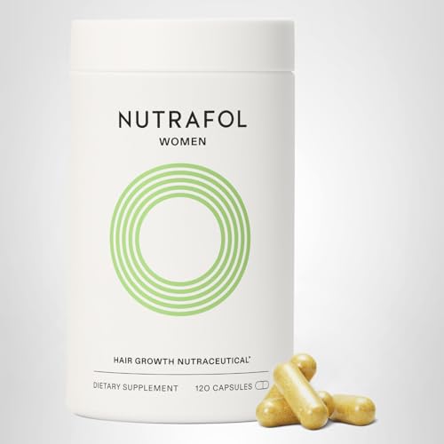 Nutrafol Women's Hair Growth Supplements, Ages 18-44, Clinically Proven for Visibly Thicker and Stronger Hair, Dermatologist Recommended - 1 Month Supply NutrafolUS supplements