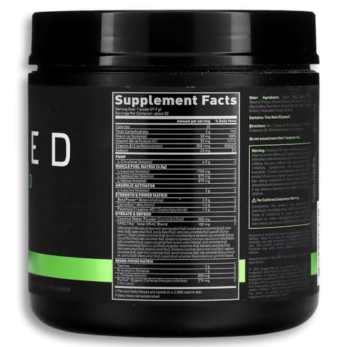 Kaged Original Pre-Workout Powder | Fruit Punch | Pre Formulated with Creatine, Beta Alanine KagedAu supplements