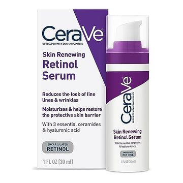 CeraVe Anti Aging Retinol Serum | Cream Serum for Smoothing Fine Lines CeraVeAu supplements