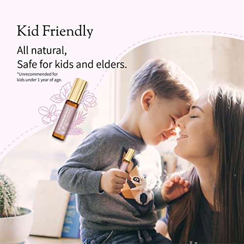 Don Du Ciel Organic and Kid-Friendly Lotus Essential Oil Blend Roll On for Stress Relief and Itch Relief Don Du CielAu supplements