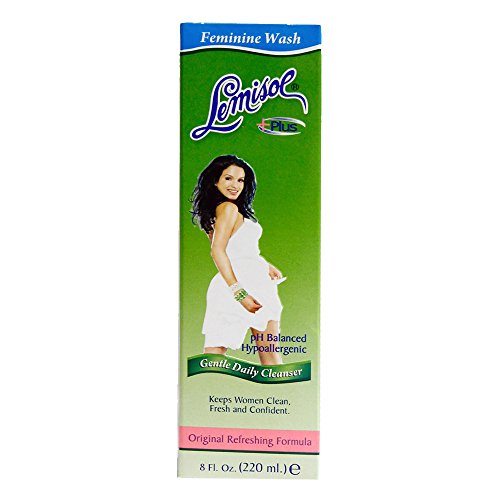 Lemisol Plus, Gentle Daily Feminine Cleanser, Original Refreshing Formula - 8 Oz (Pack of 3) LemisolAu supplements