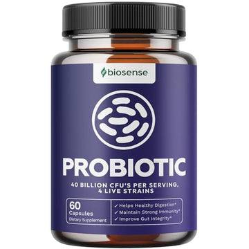 Colon Health Probiotic and Prebiotic Capsules - Gut Health Prebiotics and Probiotics Bio SenseAu supplements