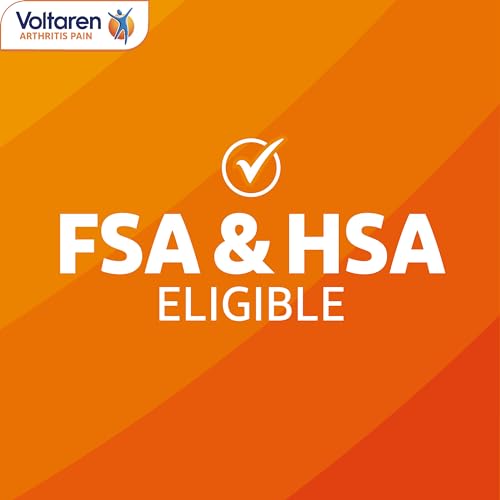 Voltaren Arthritis Pain Gel for Powerful Topical Arthritis Pain Relief with Diclofenac - NEW Easy Open Cap - 100 g Tube And 20 g Travel Size Tube VoltarenAu supplements