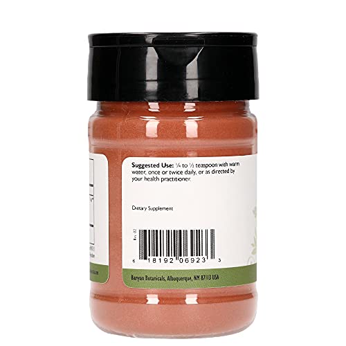 Banyan Botanicals Manjistha Powder, Spice Jar - USDA Organic - Rubia cordifolia - Cleanses Banyan BotanicalsAu supplements
