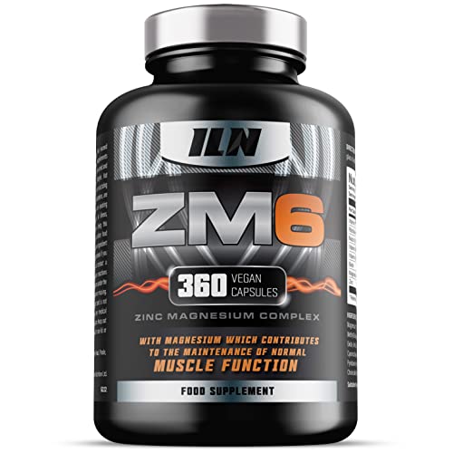 ZM6 - High Strength Zinc Magnesium Supplement - Zinc & Magnesium for Muscle Function Iron Labs NutritionAu supplements