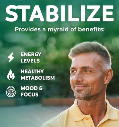 Balance Plus (120 Capsules) Avoid The Daily Peaks And Troughs of Energy, Mood, Focus Healths HarmonyUS supplements