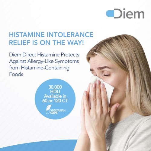 Omne Diem Histamine Digest DAO 30,000 HDU - 120 Caps - Histamine Neutralizing Omne DiemUS supplements