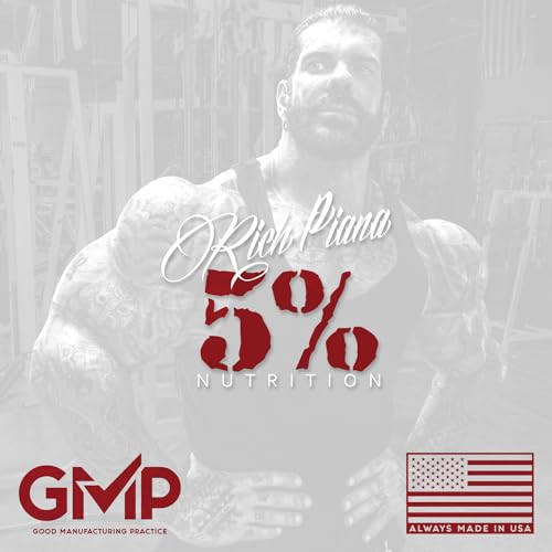 5% Nutrition Rich Piana Kill It Pre Workout Powder w/Creatine, Jitter-Free Caffeine 5% NutritionAu supplements