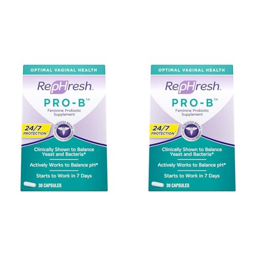 Rephresh Pro-B Probiotic Supplement for Women, 30 Oral Capsules (Pack of 2) RephreshAu supplements