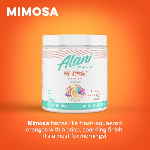 Alani Nu Pre Workout Powder | Amino Energy Boost | Endurance Supple Alani NuAu supplements