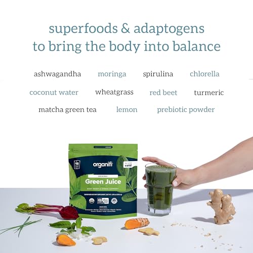 Organifi: GO Packs - Green Juice - Organic Superfood Supplement Powder - 15 Servings OrganifiUS supplements