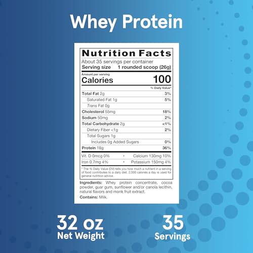 Jarrow Formulas Whey Protein With 18 g of Protein, 3.8 g of BCAAs, & Glutamine, Dietary Jarrow FormulasUS supplements