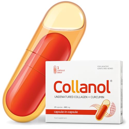 Collanol - Innovation in The Care of Healthy Joints - Liquid Formula in a Double Capsule 3D Collagen CollanolAu supplements